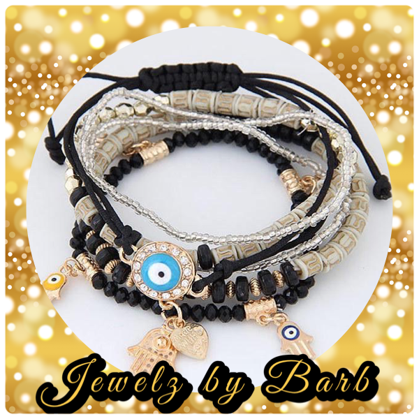 Bohemian Evil Eye (Black)