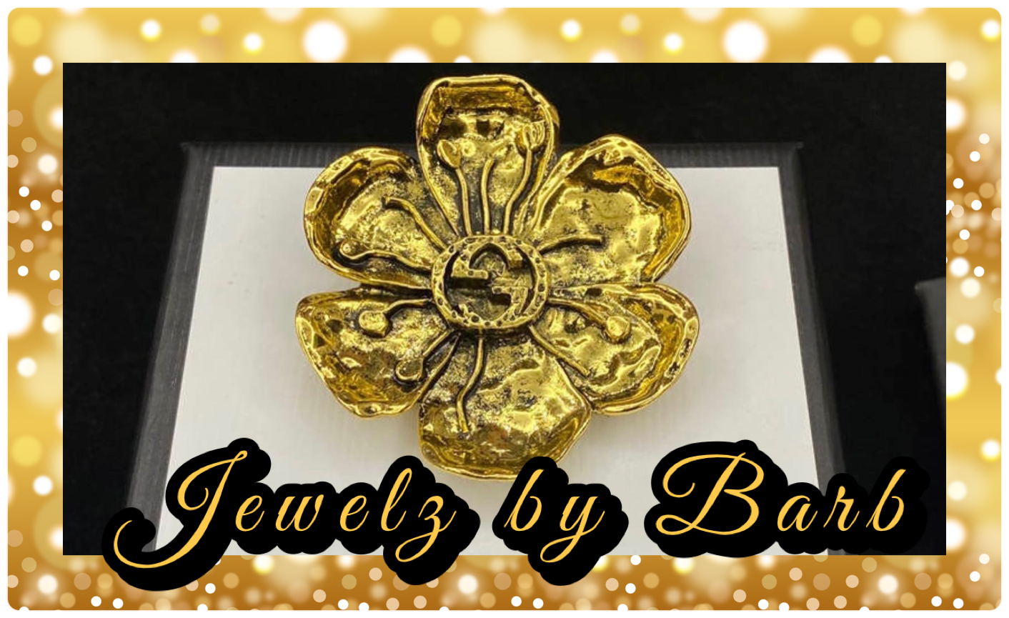 LUX COLLECTION FLOWER BROOCH