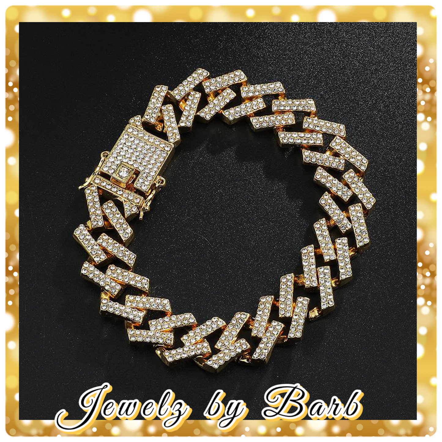 Ice Me Out Cuban Link Bracelet (Gold & Silver)