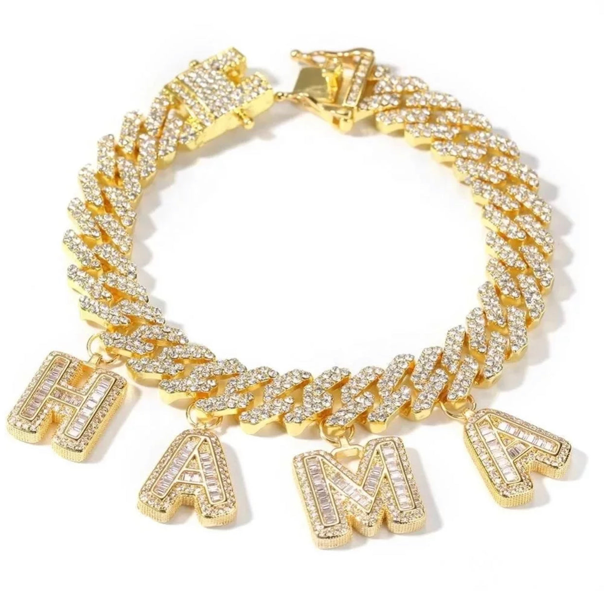 Bling Bling Anklet/Bracelet (Gold) CUSTOM ORDER