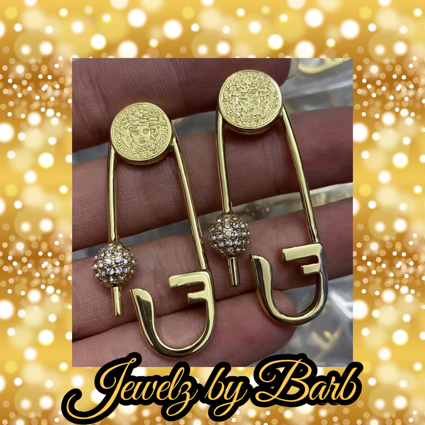 LUX COLLECTION PIN EARRINGS