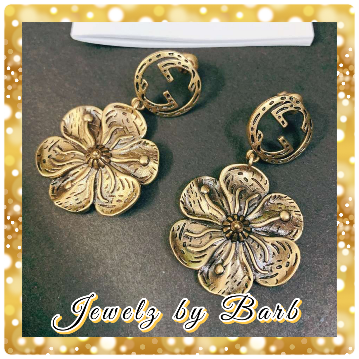 LUX COLLECTION FLOWER EARRINGS